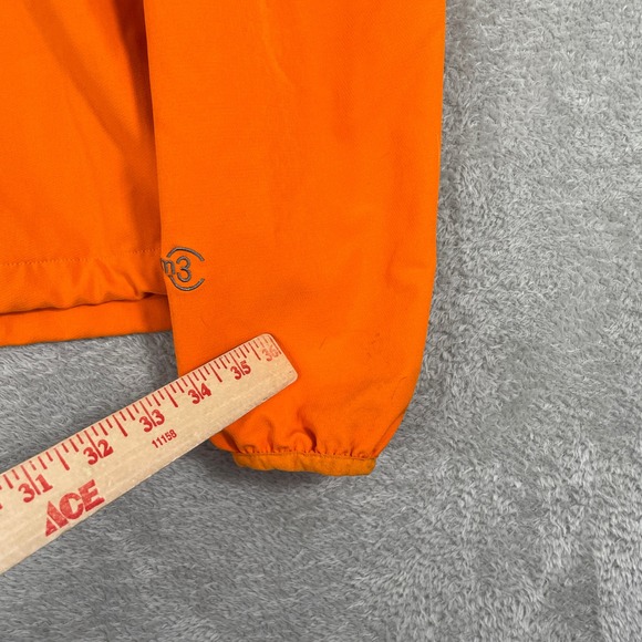 Marmot M3 Quarter Zip Pullover Jacket Mens Large Orange Outdoor Hiking - Picture 8 of 14